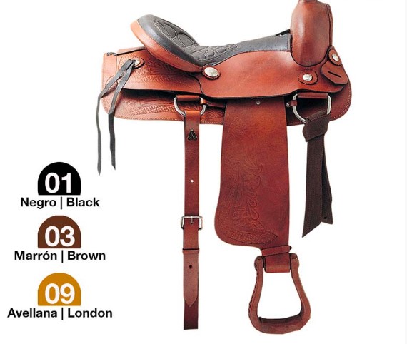 ZALDI : Selle Western TEXAS 0628 10