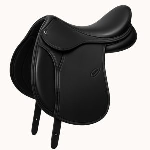 selle dressage noir